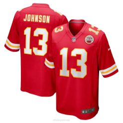 NFL Männer Kansas City Chiefs Nazeeh Johnson Nike Red Game Spielertrikot 4R0Z1811 Kleidung