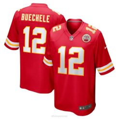 NFL Männer Kansas City Chiefs Shane Buechele Nike Red Game Spielertrikot 4R0Z4401 Kleidung