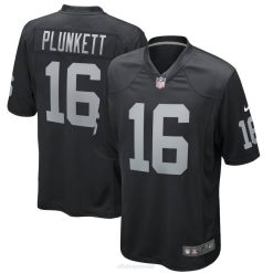 NFL Männer Las Vegas Raiders Jim Plunkett Nike Black Game Retired Player Jersey 4R0Z537 Kleidung
