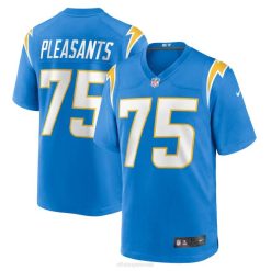 NFL Männer Los Angeles Chargers Austen Pleasant Nike Powder Blue Heimspiel-Spielertrikot 4R0Z6627 Kleidung