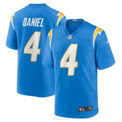 NFL Männer Los Angeles Chargers Chase Daniel Nike Powder Blue Spieltrikot 4R0Z4769 Kleidung
