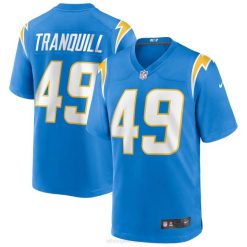 NFL Männer Los Angeles Chargers Drue Tranquill Nike Powder Blue Spieltrikot 4R0Z793 Kleidung
