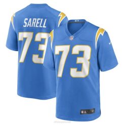 NFL Männer Los Angeles Chargers Foster Sarell Nike Powder Blue Game Spielertrikot 4R0Z4791 Kleidung