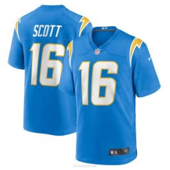 NFL Männer Los Angeles Chargers JK Scott Nike Powder Blue Spieltrikot 4R0Z6341 Kleidung