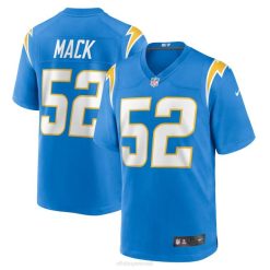 NFL Männer Los Angeles Chargers Khalil Mack Nike Powder Blue Spieltrikot 4R0Z2085 Kleidung