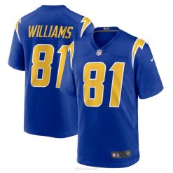 NFL Männer Los Angeles Chargers Mike Williams Nike Royal Spieltrikot 4R0Z2235 Kleidung