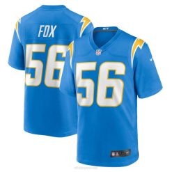 NFL Männer Los Angeles Chargers Morgan Fox Nike Powder Blue Spieler-Spieltrikot 4R0Z4771 Kleidung
