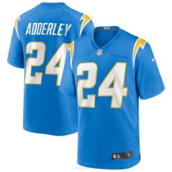 NFL Männer Los Angeles Chargers Nasir Adderley Nike Powder Blue Spieltrikot 4R0Z4545 Kleidung
