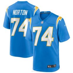 NFL Männer Los Angeles Chargers Storm Norton Nike Powder Blue Team-Spieltrikot 4R0Z6127 Kleidung