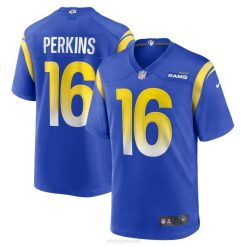 NFL Männer Los Angeles Rams Bryce Perkins Nike Royal Game Spielertrikot 4R0Z6617 Kleidung