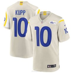 NFL Männer Los Angeles Rams Cooper Kupp Nike Bone Game Trikot 4R0Z443 Kleidung