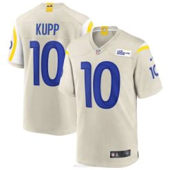 NFL Männer Los Angeles Rams Cooper Kupp Nike Bone Spieler-Spieltrikot 4R0Z4563 Kleidung