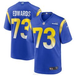 NFL Männer Los Angeles Rams David Edwards Nike Royal Spieltrikot 4R0Z6829 Kleidung