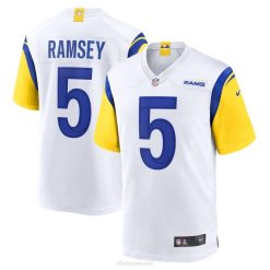NFL Männer Los Angeles Rams Jalen Ramsey Nike White Alternative Game Trikot 4R0Z2623 Kleidung