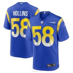 NFL Männer Los Angeles Rams Justin Hollins Nike Royal Spieltrikot 4R0Z6989 Kleidung