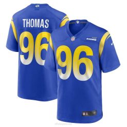 NFL Männer Los Angeles Rams Keir Thomas Nike Royal Game Spielertrikot 4R0Z6225 Kleidung
