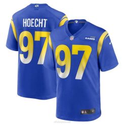 NFL Männer Los Angeles Rams Michael Hoecht Nike Royal Game Spielertrikot 4R0Z4789 Kleidung