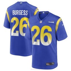 NFL Männer Los Angeles Rams Terrell Burgess Nike Royal Spieltrikot 4R0Z5659 Kleidung