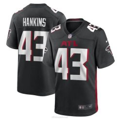 NFL Männer Matt Hankins Atlanta Falcons Nike Black Game Spielertrikot 4R0Z4497 Kleidung