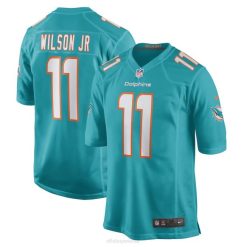 NFL Männer Miami Dolphins Cedrick Wilson Jr. Nike Aqua Game Spielertrikot 4R0Z4405 Kleidung