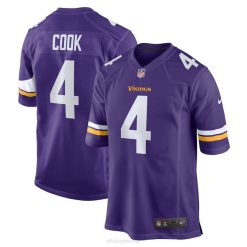 NFL Männer Minnesota Vikings Dalvin Cook Nike Lila Spieltrikot 4R0Z781 Kleidung