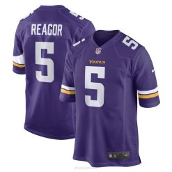 NFL Männer Minnesota Vikings Jalen Reago Nike Lila Game Spielertrikot 4R0Z4723 Kleidung