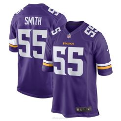NFL Männer Minnesota Vikings Za'darius Smith Nike Lila Spieltrikot 4R0Z3563 Kleidung