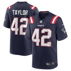 NFL Männer New England Patriots j.j. Taylor Nike Navy Teamspieltrikot 4R0Z4897 Kleidung
