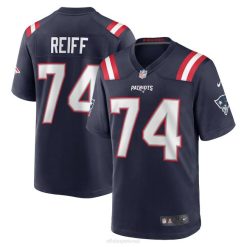 NFL Männer New England Patriots Riley Reiff Nike Navy Game Jersey 4R0Z4915 Kleidung