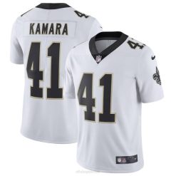 NFL Männer New Orleans Saints Alvin Kamara Nike White Vapor Untouchable Limited Jersey 4R0Z1299 Kleidung