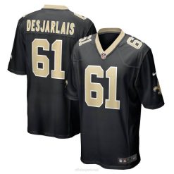 NFL Männer New Orleans Saints Drawn Desjarlais Nike Black Game Player Jersey 4R0Z7095 Kleidung