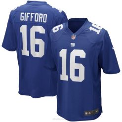 NFL Männer New York Giants Frank Gifford Nike Royal Game-Trikot für pensionierte Spieler 4R0Z3117 Kleidung