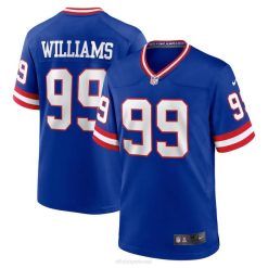 NFL Männer New York Giants Leonard Williams Nike Royal Classic Spieler-Spieltrikot 4R0Z2553 Kleidung