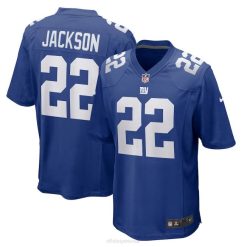 NFL Männer New York Giants lieben das Jackson-Nike-Royal-Game-Spielertrikot 4R0Z3267 Kleidung