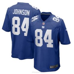 NFL Männer New York Giants Marcus Johnson Nike Royal Heimspiel-Spielertrikot 4R0Z6767 Kleidung