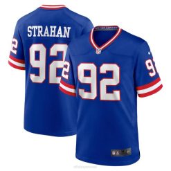 NFL Männer New York Giants Michael Strahan Nike Royal Classic Ruhestandsspieler-Spieltrikot 4R0Z389 Kleidung