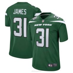 NFL Männer New York Jets Craig James Nike Gotham Green Game Spielertrikot 4R0Z5925 Kleidung