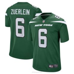 NFL Männer New York Jets Greg Zuerlein Nike Gotham Green Game Spielertrikot 4R0Z6401 Kleidung