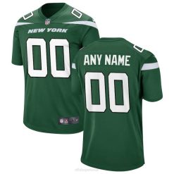 NFL Männer New York Jets Nike Gotham Green Game Custom Trikot 4R0Z89 Kleidung