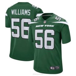 NFL Männer New York Jets Quincy Williams Nike Gotham Green Spieltrikot 4R0Z2989 Kleidung