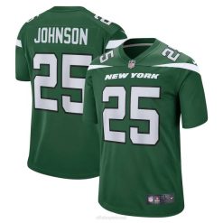 NFL Männer New York Jets Ty Johnson Nike Gotham Green Spieltrikot 4R0Z4735 Kleidung