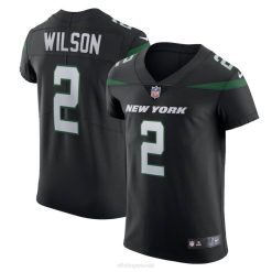 NFL Männer New York Jets Zach Wilson Nike Stealth Black Vapor Elite Trikot 4R0Z4841 Kleidung