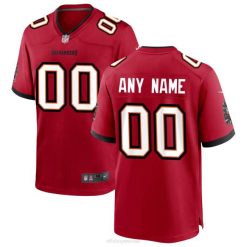NFL Männer Nike Tampa Bay Buccaneers Red Custom Game Jersey 4R0Z249 Kleidung