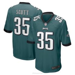 NFL Männer Philadelphia Eagles Boston Scott Nike Midnight Green Spieltrikot 4R0Z1219 Kleidung