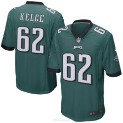 NFL Männer Philadelphia Eagles Jason Kelce Nike Green Game Spielertrikot 4R0Z1297 Kleidung