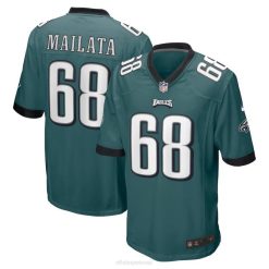 NFL Männer Philadelphia Eagles Jordan Mailata Nike Midnight Green Spieltrikot 4R0Z381 Kleidung