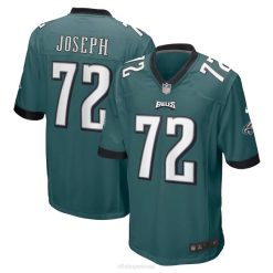 NFL Männer Philadelphia Eagles Linval Joseph Nike Midnight Green Game Player-Trikot 4R0Z4547 Kleidung