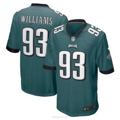 NFL Männer Philadelphia Eagles Milton Williams Nike Midnight Green Spieltrikot 4R0Z4665 Kleidung