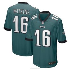 NFL Männer Philadelphia Eagles Quez Watkins Nike Midnight Green Spielertrikot 4R0Z3551 Kleidung