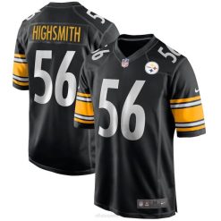 NFL Männer Pittsburgh Steelers Alex Highsmith Nike schwarzes Spieltrikot 4R0Z1693 Kleidung